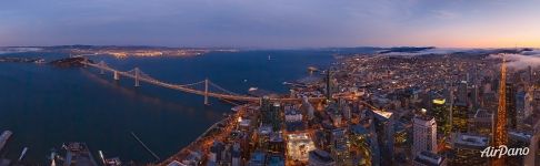 Мост из Сан-Франциско в Окленд Мост из Сан-Франциско в Окленд