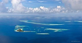 Мальдивы с воздуха №2