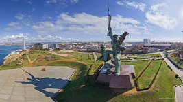 The monument to the sailor and soldier, Sevastopol