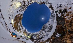 Звездное небо над Эльбрусом №7 Звездное небо над Эльбрусом №7