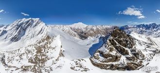 Панорама Эльбруса и гор Центрального Кавказа №16
