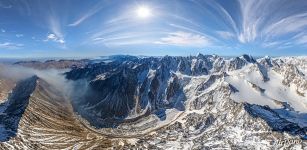 Панорама Эльбруса и гор Центрального Кавказа №29