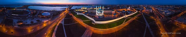Казанский Кремль ночью №4