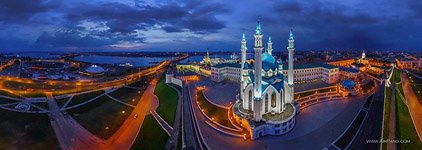 Казанский Кремль ночью №1 Казанский Кремль ночью №1