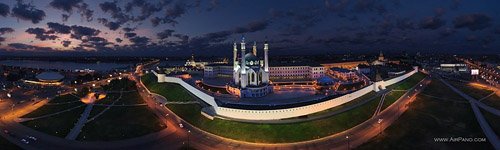 Казанский Кремль ночью №7