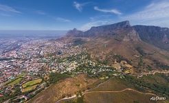 At the bottom of Table Mountain