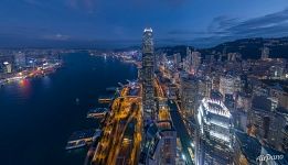 Огни ночного Гонконга