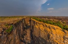 В октябре низкий уровень воды