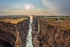 Река Замбези, водопад Виктория