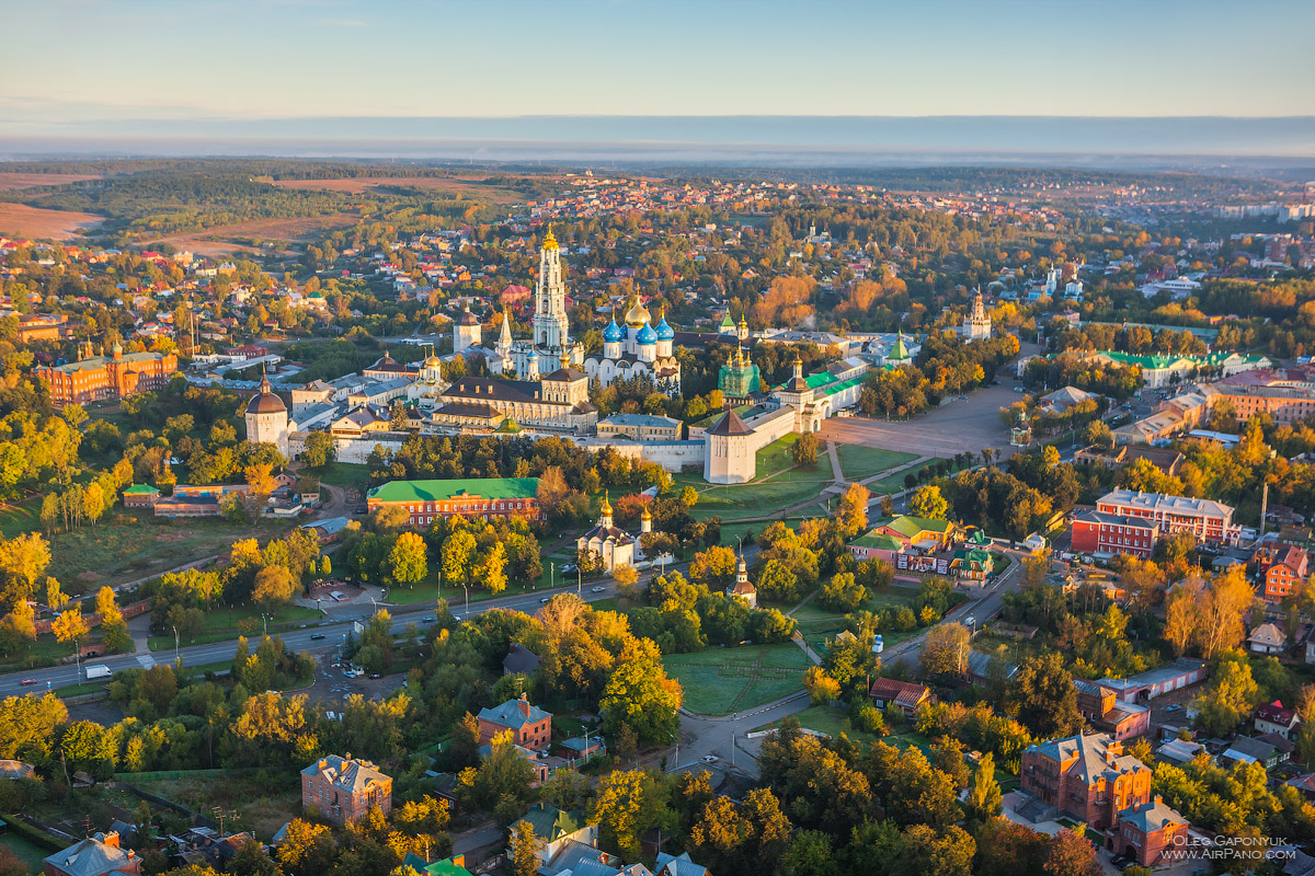 Сергиев посад карта панорама