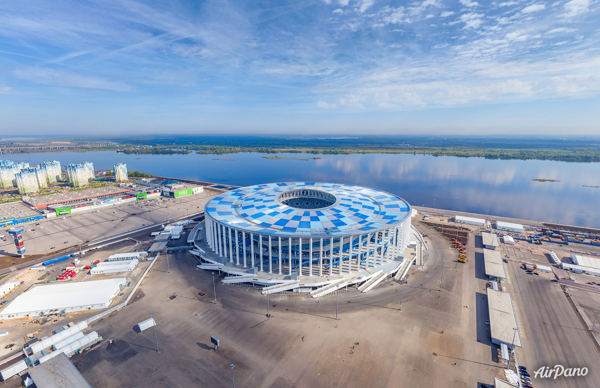 Стадион нижний новгород рисунок