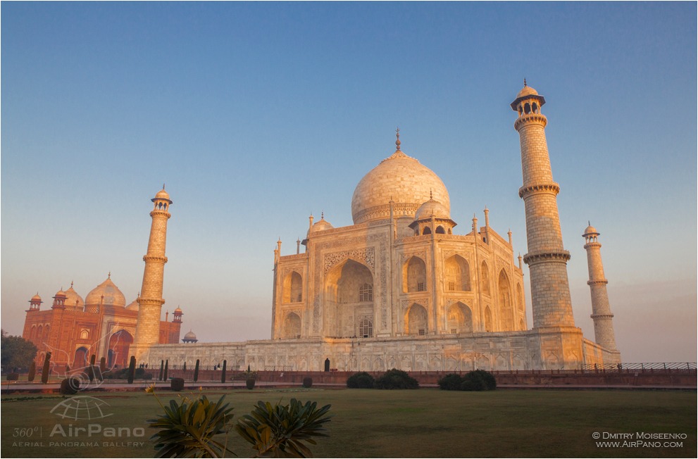 Taj Mahal купол минареты
