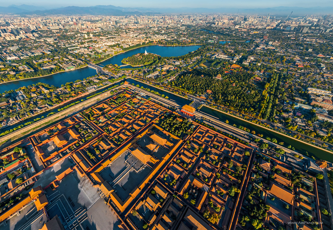 Карта панорама улиц китая