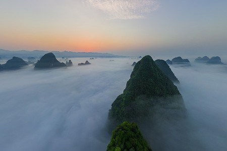Горы Гуйлинь, Китай