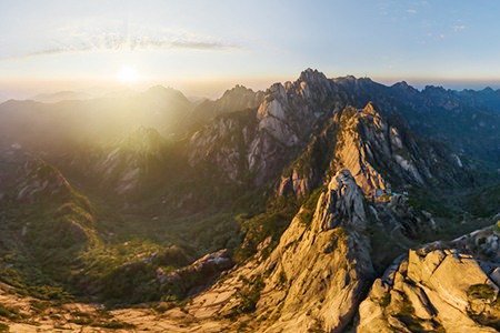 Горы Хуаншань, Китай. Тизер