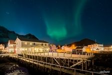 Северное сияние в Норвегии Северное сияние в Норвегии