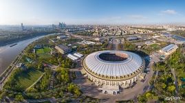 Панорама стадиона «Лужники», Москва