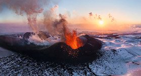 Извержение вулкана Плоский Толбачик #6