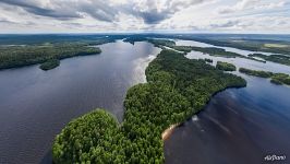 Водлозеро, остров Палостров