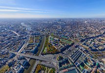 Москва с высоты 540 метров