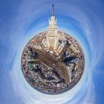 Сталинская высотка на площади Красных Ворот. Планета Сталинская высотка на площади Красных Ворот. Планета